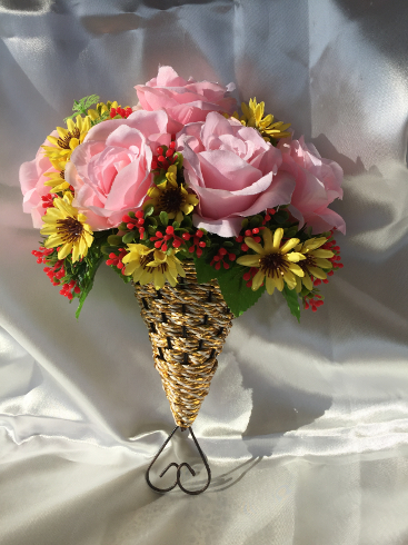 H Love Pink Rose